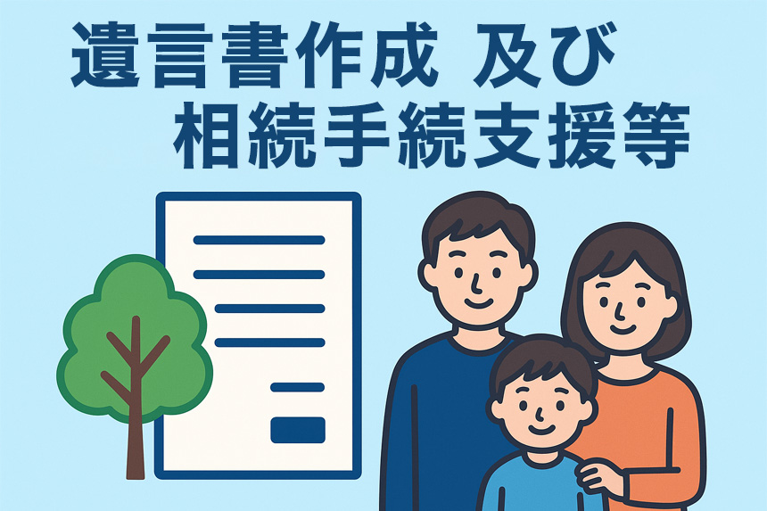 遺言 及び 相続支援